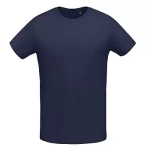 SOLS Mens Martin T-Shirt (L) (French Navy)
