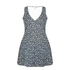 SoulCal Dits Print Dress - Blue