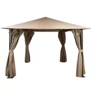 Glendale Venice 3 x 3m Gazebo - Mocha