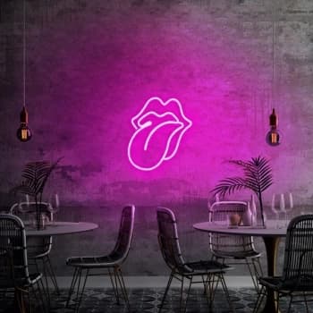 The Rolling Stones - Pink Pink Wall Lamp