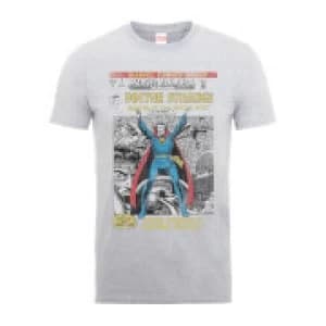 Marvel Doctor Strange Premire Comic Cover Mens Grey T-Shirt - L