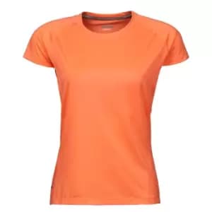Tee Jays Womens/Ladies Cool Dry Short Sleeve T-Shirt (XS) (Sun Orange)