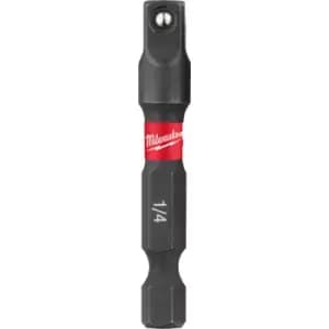 Milwaukee Shockwave Hex Impact Adaptor 1/4"