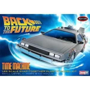 Polar Lights Back to the Future Time Machine Polar Lights Snap Kit