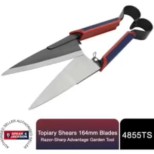 Topiary Shears 164mm Blades, Razorsharp Advantage Garden Tool - Spear&jackson
