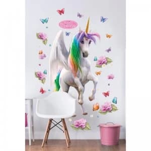 Magical Unicorn Large Character Sticker