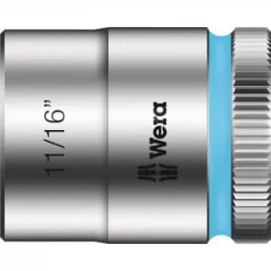 Wera 8790 HMB Zyklop 3/8" Drive Hexagon Socket Imperial 3/8" 11/16"