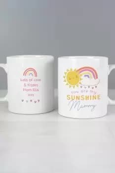 Personalised You are My Sunshine Mug - Ceramic