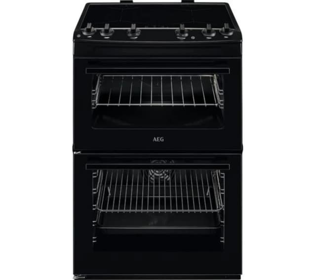 AEG 6000 SurroundCook CIX6500ABB 60cm Electric Cooker with - Black - A Rated