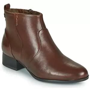 Tamaris YAMILA womens Low Ankle Boots in Brown,4