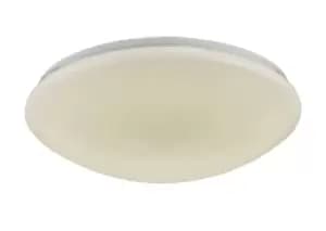 Helios LED Flush Ceiling Light, 363mm Round, 18W 1080lm White 4000K