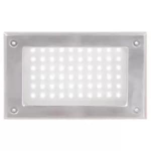Outdoor Recessed Wall Light Stainless Steel IP65