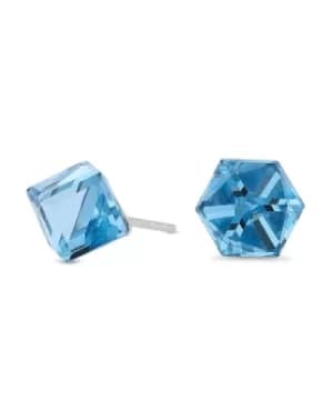 Simply Silver Swarovski Stud Earring
