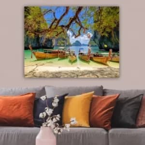 268658210_70100 Multicolor Decorative Canvas Painting