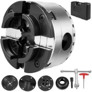 VEVOR Wood Turning Lathe Chuck Kit 4" Self-centering Woodworking Accessory