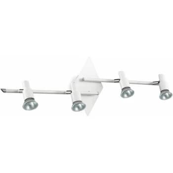 Ideal Lux Slem - 4 Light Ceiling Flush Light White, GU10