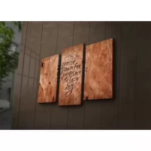 3PAT?ACT-23 Multicolor Decorative LED Lighted Canvas Painting (3 Pieces)