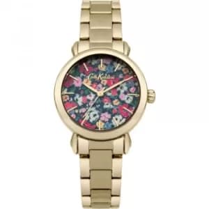 Ladies Cath Kidston Mews Ditsy Gold Bracelet Watch