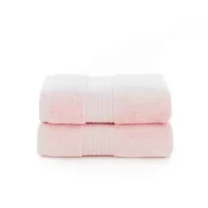 Deyongs Bliss Pima 2 Pack Hand Towel - Pink