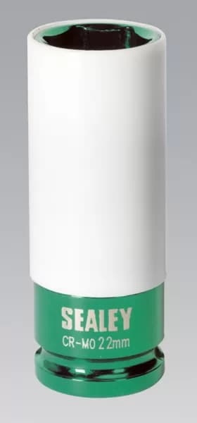 Genuine SEALEY SX03022 Alloy Wheel Impact Socket 22mm 1/2Sq Drive