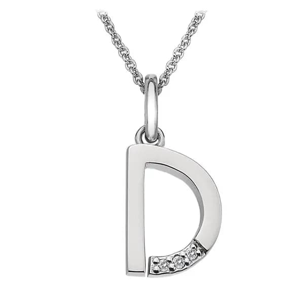 Hot Diamonds D Micro Pendant DP404