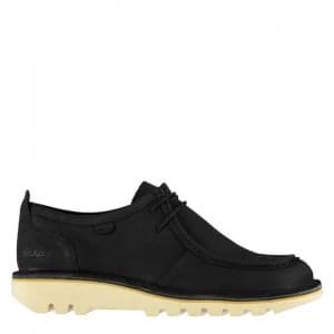 Kickers Kick Wall Shoes Mens - Black/Cream