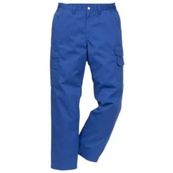 280P154 Icon Mens Blue 36R Lightweight Trousers - Fristads Kansas