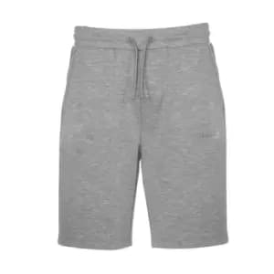 Fabric Fleece Shorts Mens - Grey