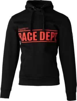 RST Race Department Reinforced Motorcycle Hoodie, black-red Size M black-red, Size M