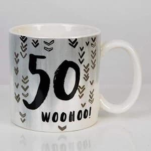 Luxe Ceramic Male Birthday Mug - 50