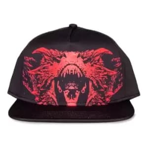 GoT: House Of Dragons - Targaryen Dragon Snapback Cap - Red/Black