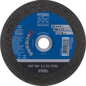 PFERD Sg Steel 61326222 Cutting disc (straight) 180 mm 22.23mm 25 pc(s)