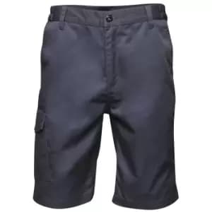 Regatta Mens Pro Water Repellent Workwear Cargo Shorts Waist- 30' (76.2cm)
