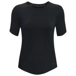Under Armour Rush T Shirt Womens - Black