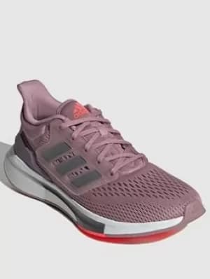 adidas Eq21 Run, Mauve, Size 6, Women