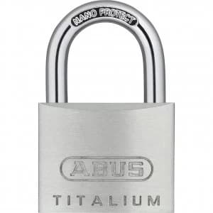 Abus 64TI Series Titalium Padlock Keyed Alike 60mm Standard 6607