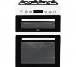 Beko KDDF653W 60cm Dual Fuel Cooker
