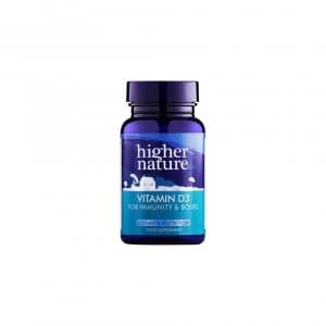 Higher Nature Vitamin D 500iu Capsules 120s