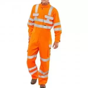 Beeswift Orange Arc Compliant Ris Coverall Orange 36 CARC153OR36