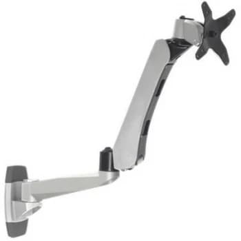 SpeaKa Professional SP-1624868 SuperFlex 1x Monitor wall mount 25,4cm (10) - 76,2cm (30) Height-adjustable, Tiltable, Swivelling, Swivelling