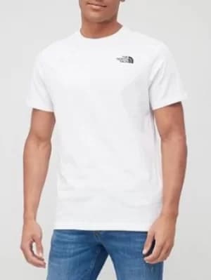 The North Face Red Box Celebration T-Shirt, White Size M Men