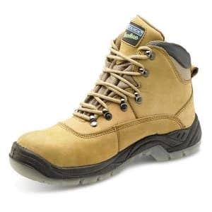 Click Traders S3 Thinsulate Boot PU Leather TPU Nubuck Size 10 Tan Ref