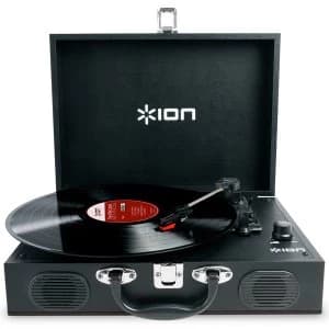 Ion Audio Ion Vinyl Transport Portable Suitcase Turntable