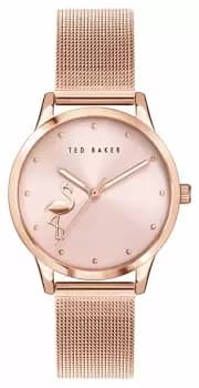 Ted Baker BKPFZF011 Womens Fitzrovia Flamingo Rose Watch