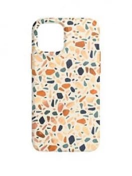 Tech21 Ecoart For iPhone 12/iPhone 12 Pro - Terazzo Orange