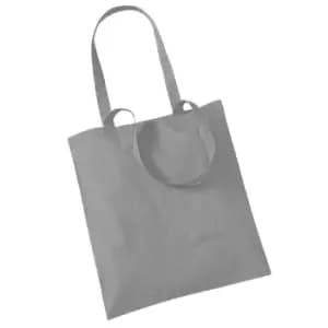 Westford Mill Promo Bag For Life - 10 Litres (Pack Of 2) (One Size) (Pure Grey)