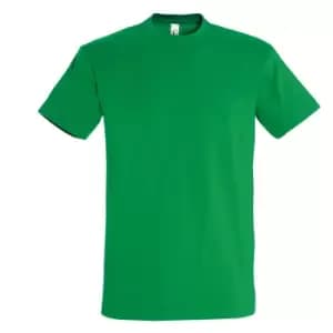 SOLS Mens Imperial Heavyweight Short Sleeve T-Shirt (3XL) (Kelly Green)