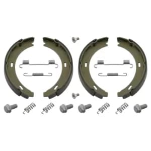 Brake Shoe Set for parking brake with additional parts 02100 by Febi Bilstein