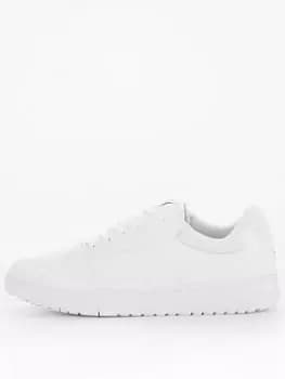 Tommy Hilfiger Th Basket Core Leather, White, Size 42, Men