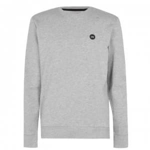 Jack and Jones Core Andres Sweatshirt - Lt Grey Mel